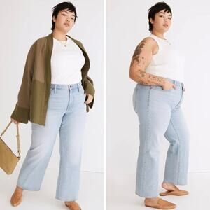 The Perfect Vintage Wide-Leg Jean in Edmunds Wash Size 16W